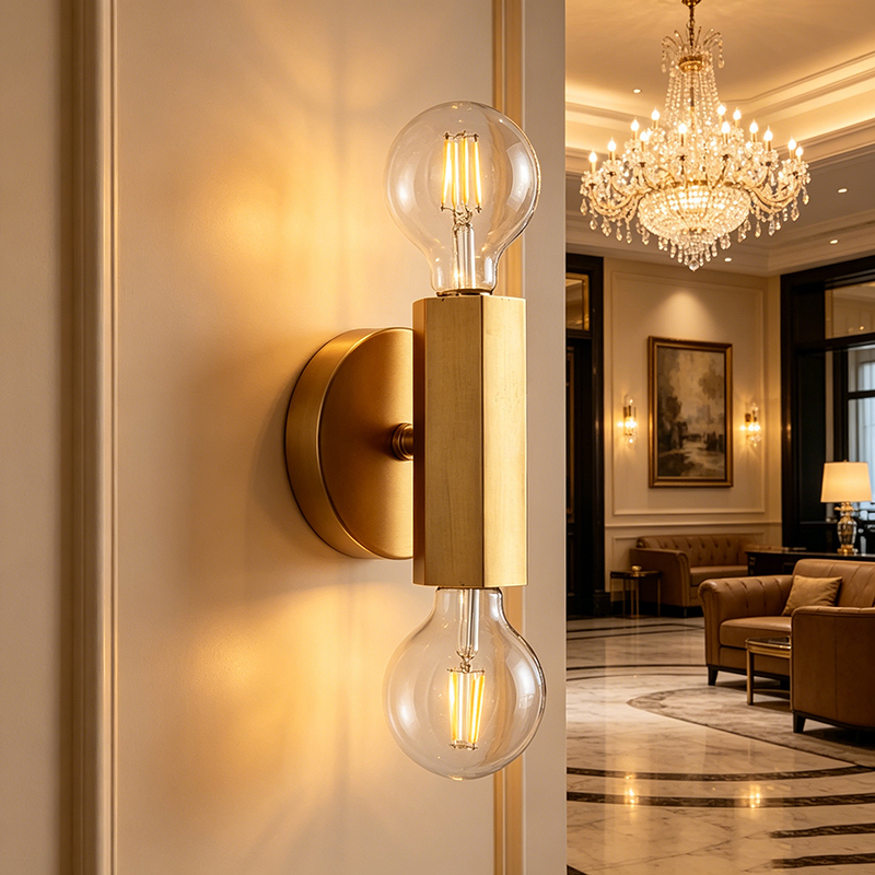 Minimalist Brass Adjustable Multi-Head Vanity & Picture Wall Light Collection - Image 4