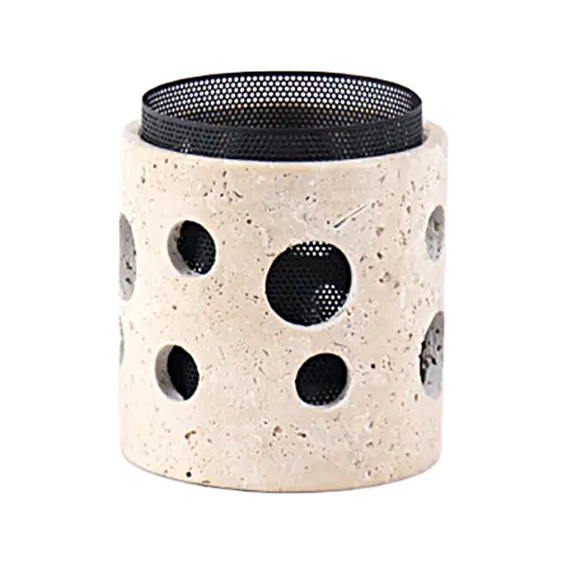 Marble & Metal Sculptural Vase Collection (2 Designs) - Image 3