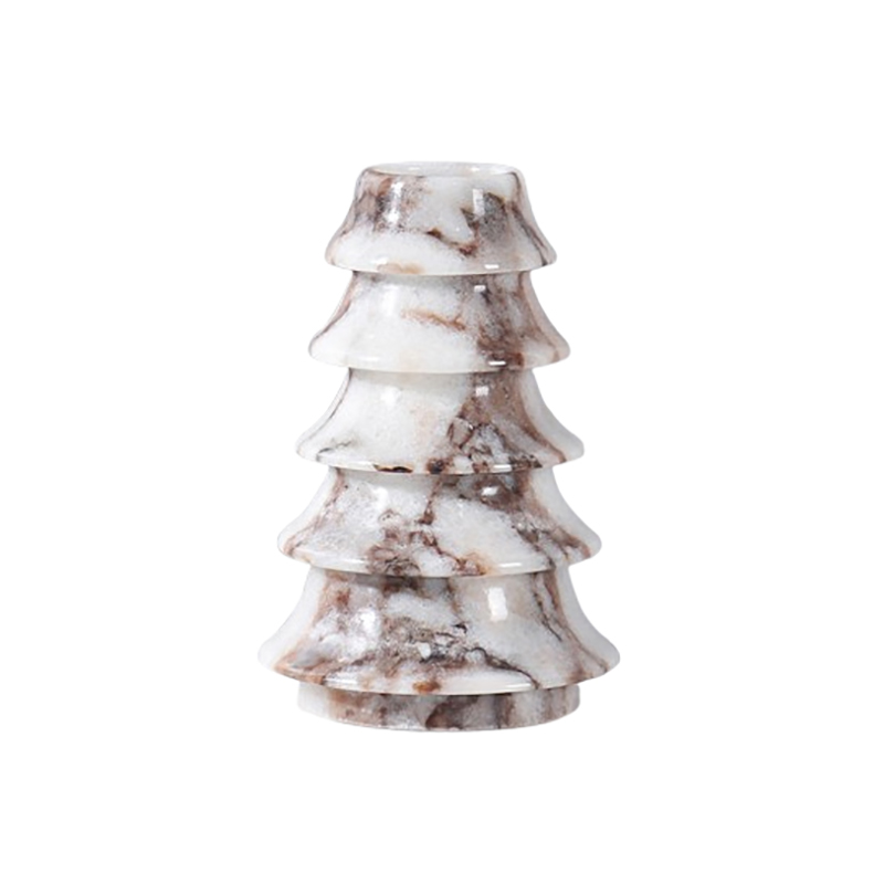 Marble & Metal Sculptural Vase Collection (2 Designs) - Image 7