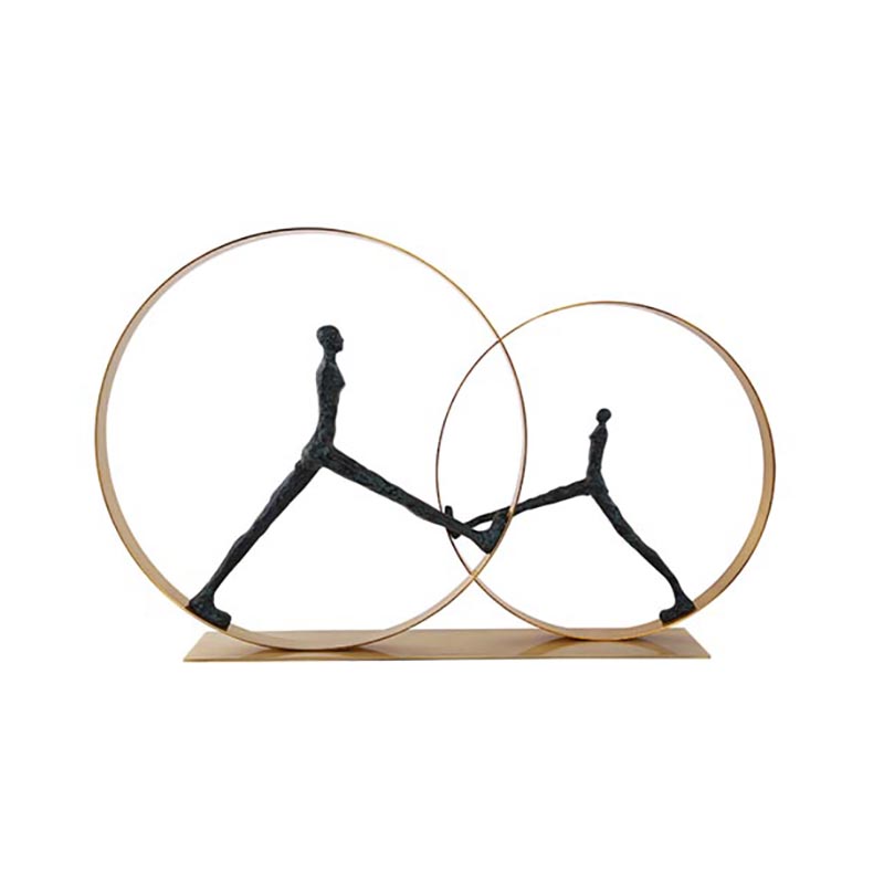 Dynamic Runner Iron & Aluminum Desktop Ornament Set - Image 6