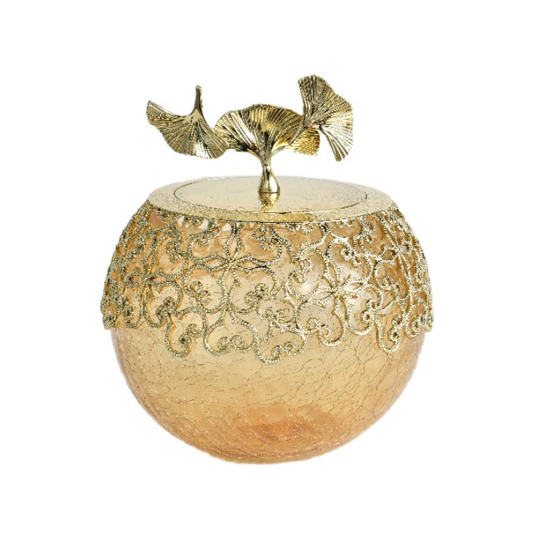 Opulent Glass & Zinc Alloy Storage Jar Collection (Four Novelty Styles) - Image 16