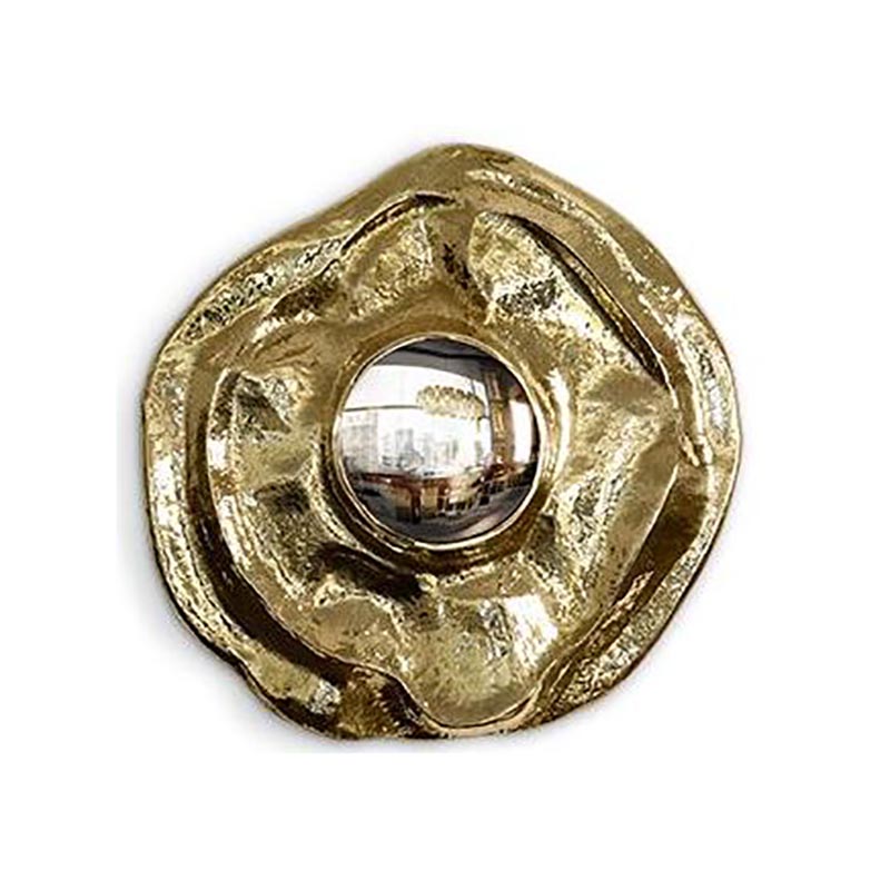 Artistic Brass & Stainless Steel Decorative Wall Mirror Collection - Image 6