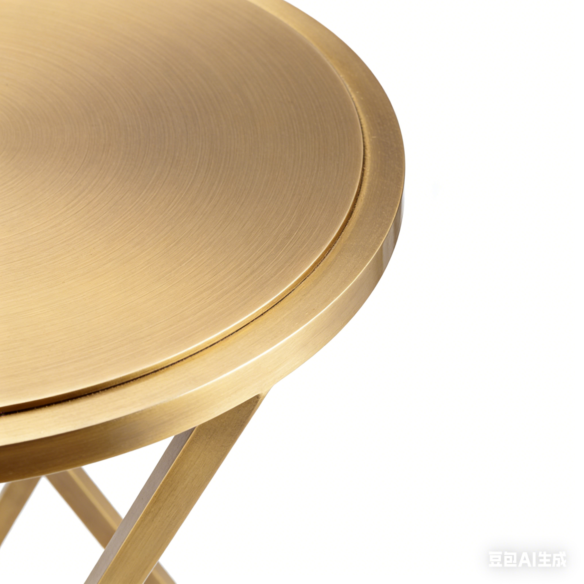 Minimalist Polished Brass Side Table Set (3 Sleek Silhouettes) - Image 8