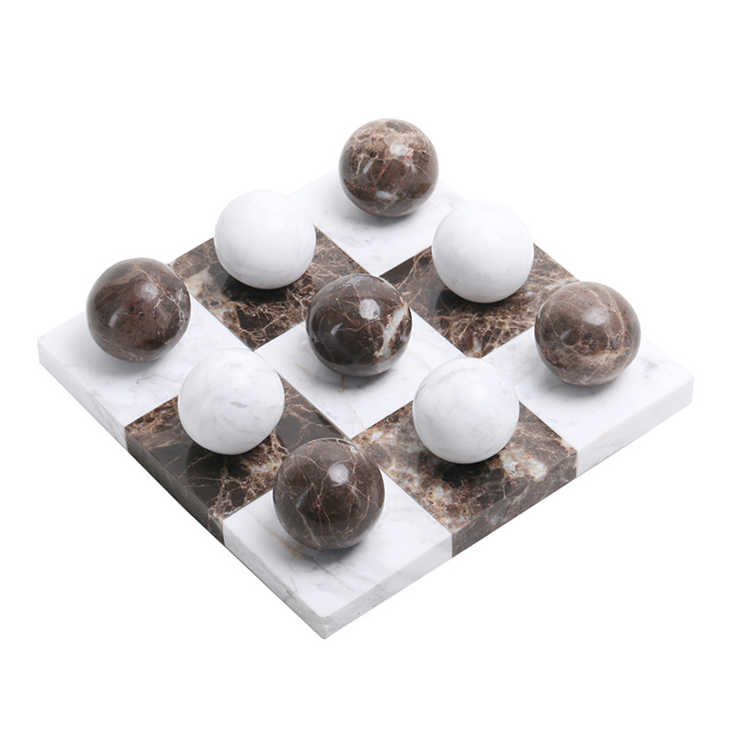 Luxury Marble Decorative Board Game Set - Image 5