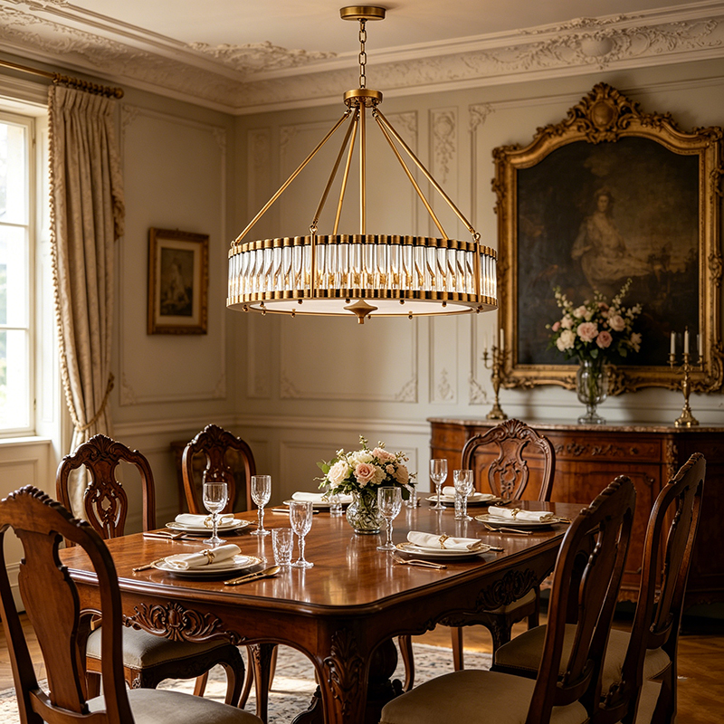 Modern Brass Chandeliers