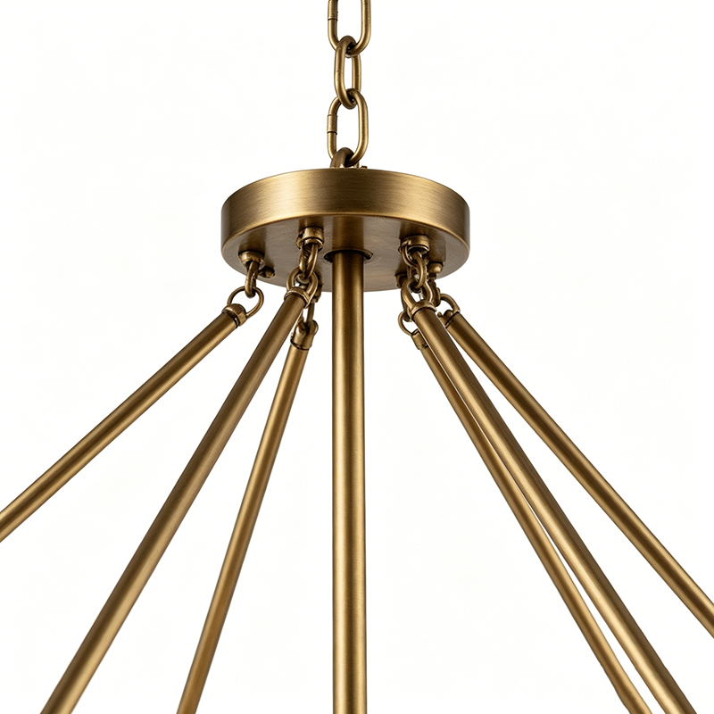 Modern Brass Chandeliers