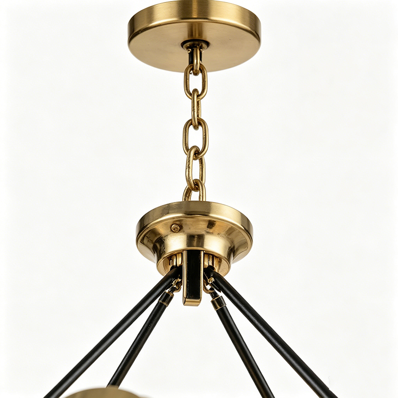 Modern Brass Chandeliers