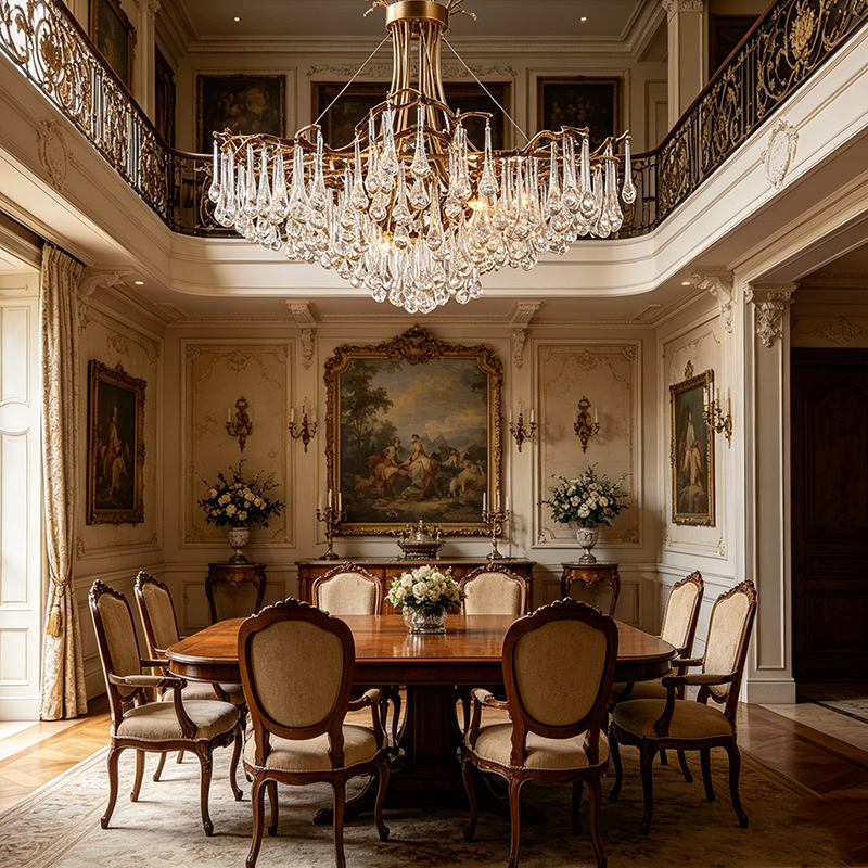 Modern Brass Chandeliers