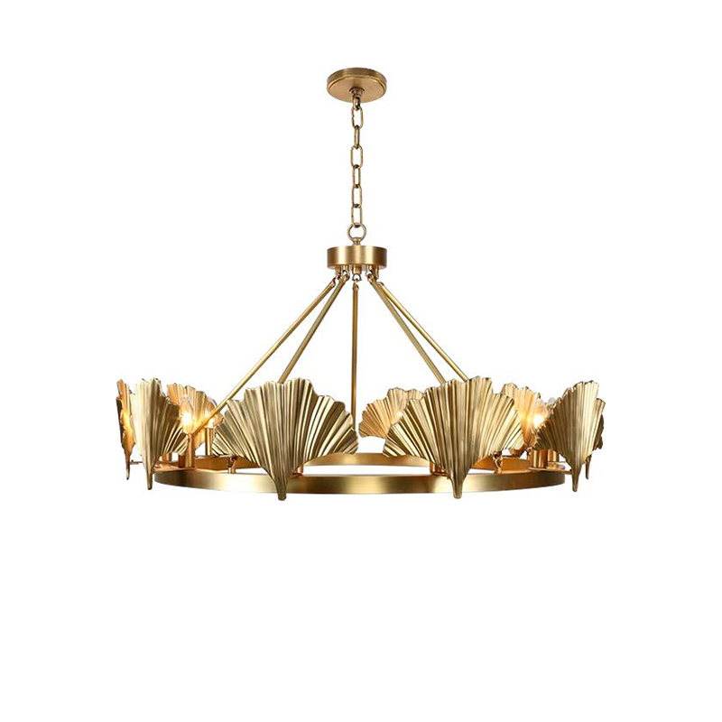 Modern Brass Chandeliers