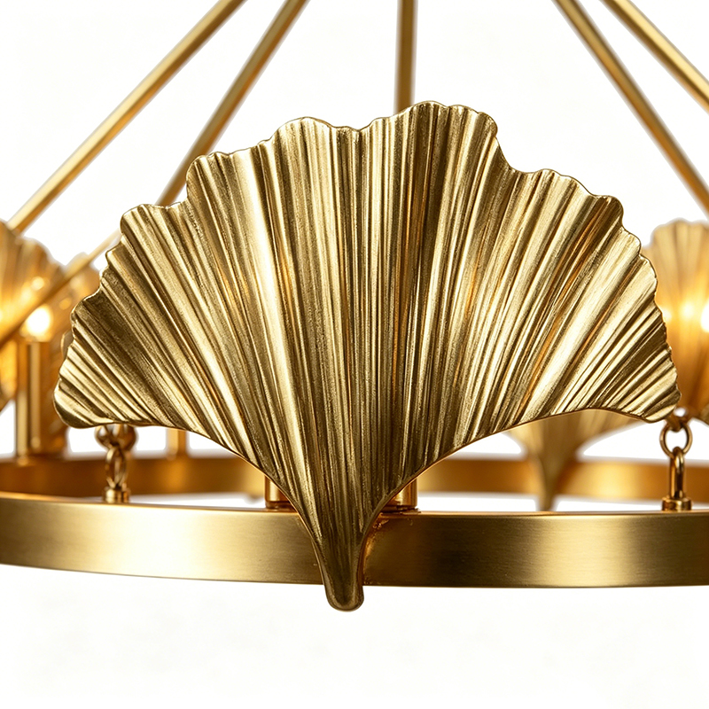 Modern Brass Chandeliers