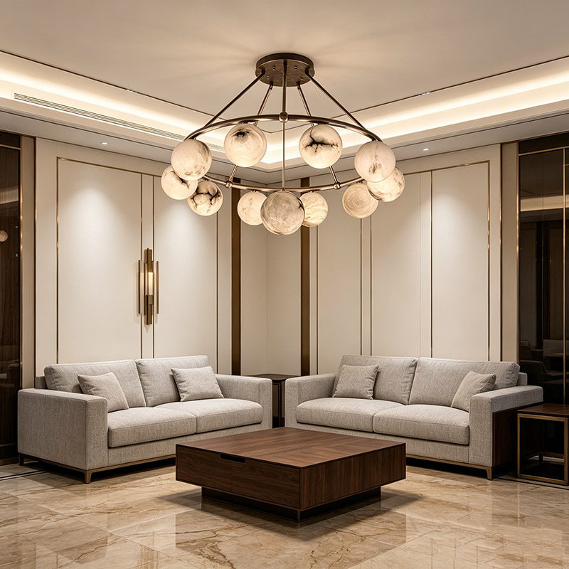 Alabaster Chandeliers