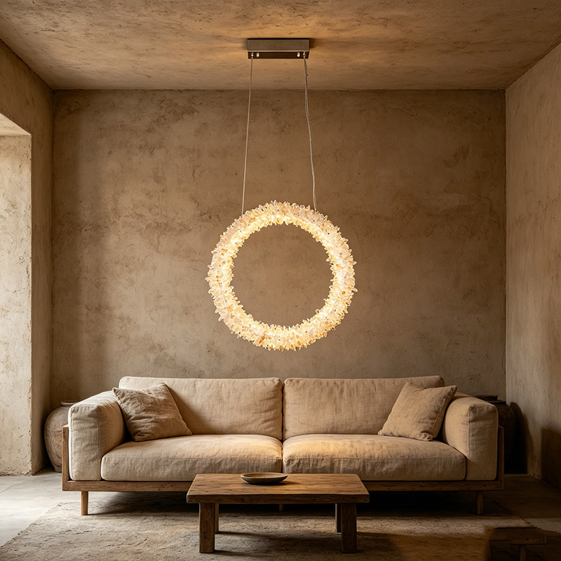 Natural Crystal Chandeliers
