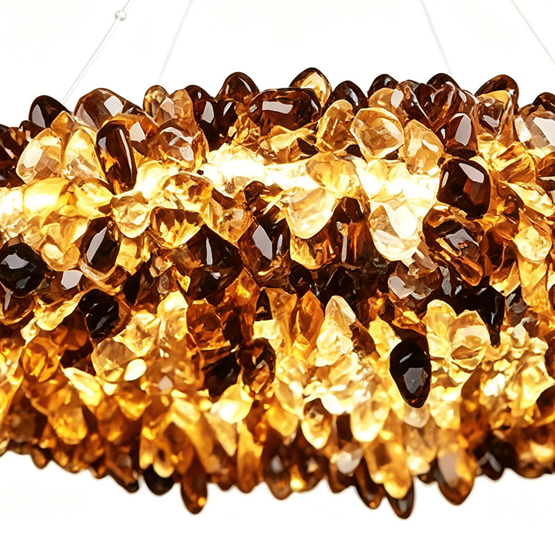 Natural Crystal Chandeliers