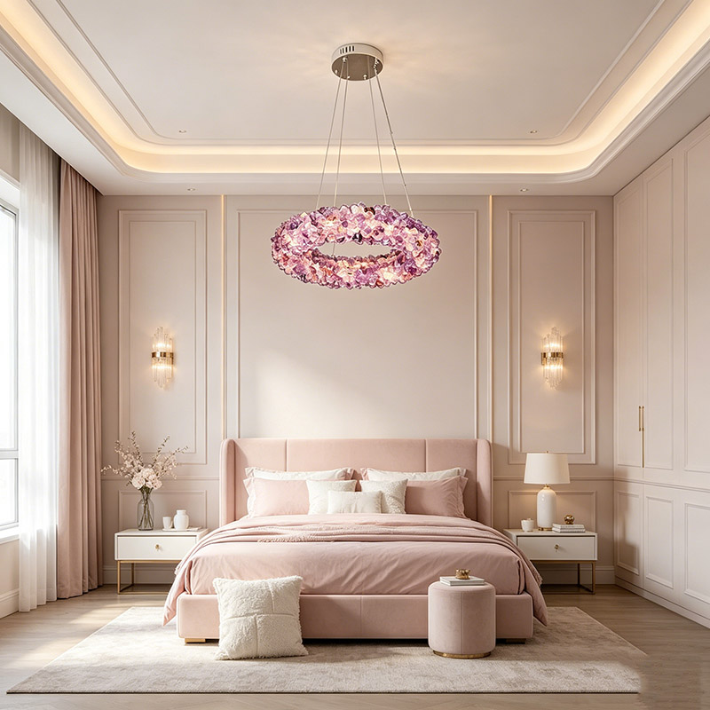 Natural Crystal Chandeliers
