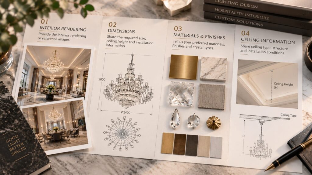 4.What Designers Should Consider Before Customizing a Large Hotel Chandelier